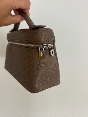 SOFT MINI LEATHER (LORO PIANA LOOK-ALIKE) HANDLE BAG